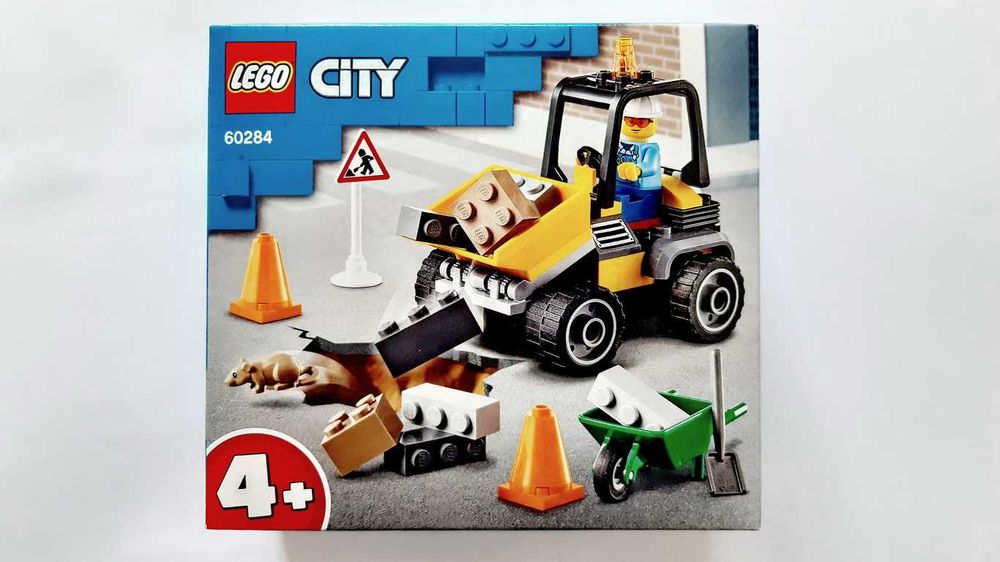 Lego City Construction 60284 Roadwork Truck selado
