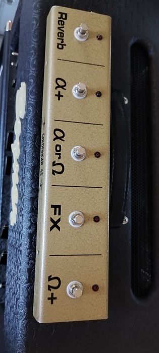 Profesjonalny lampowy wzmacniacz gitarowy Bogner Goldfinger 45 +footsw