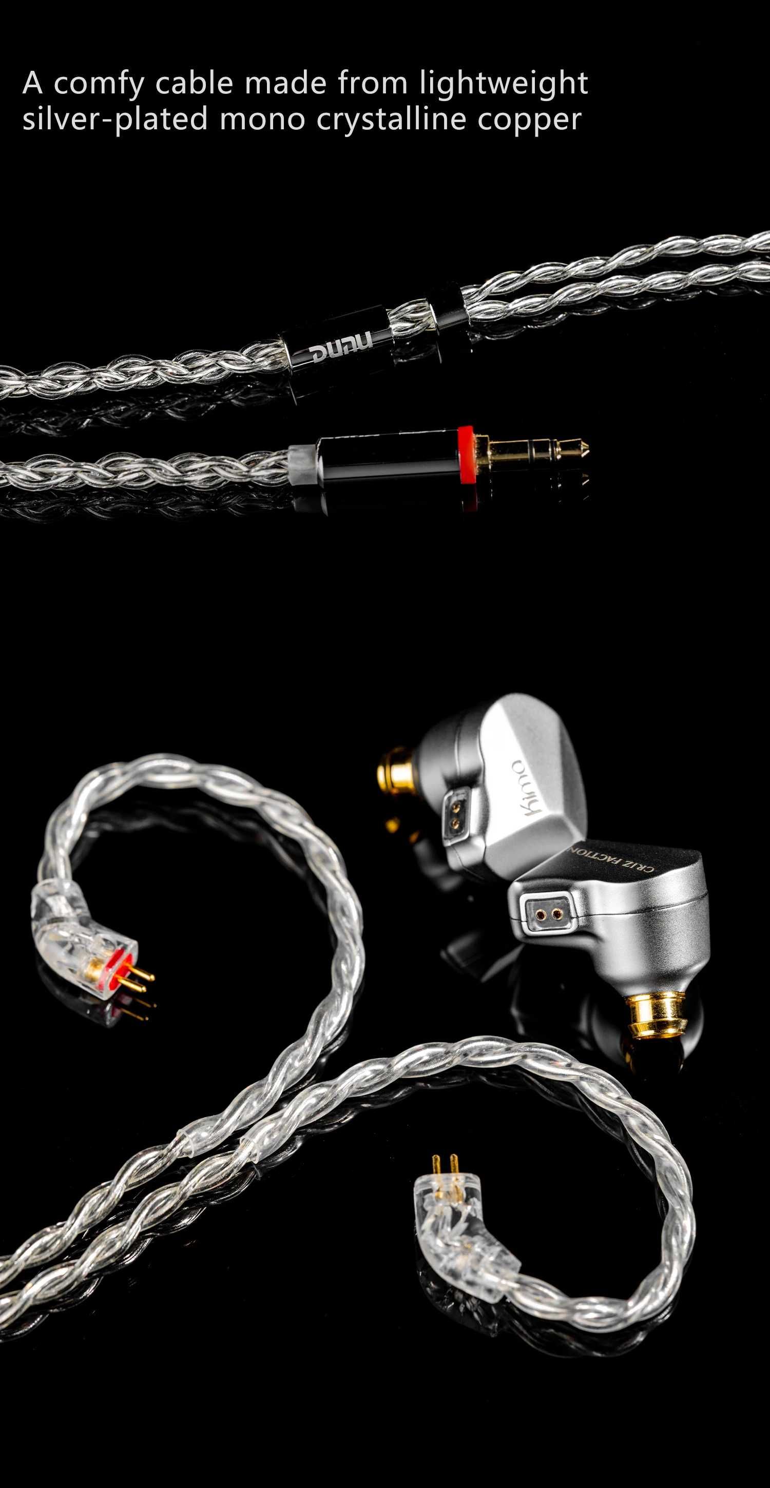 Динамічні навушники DUNU KIMA 10mm DLC Dynamic In-ear Earphone