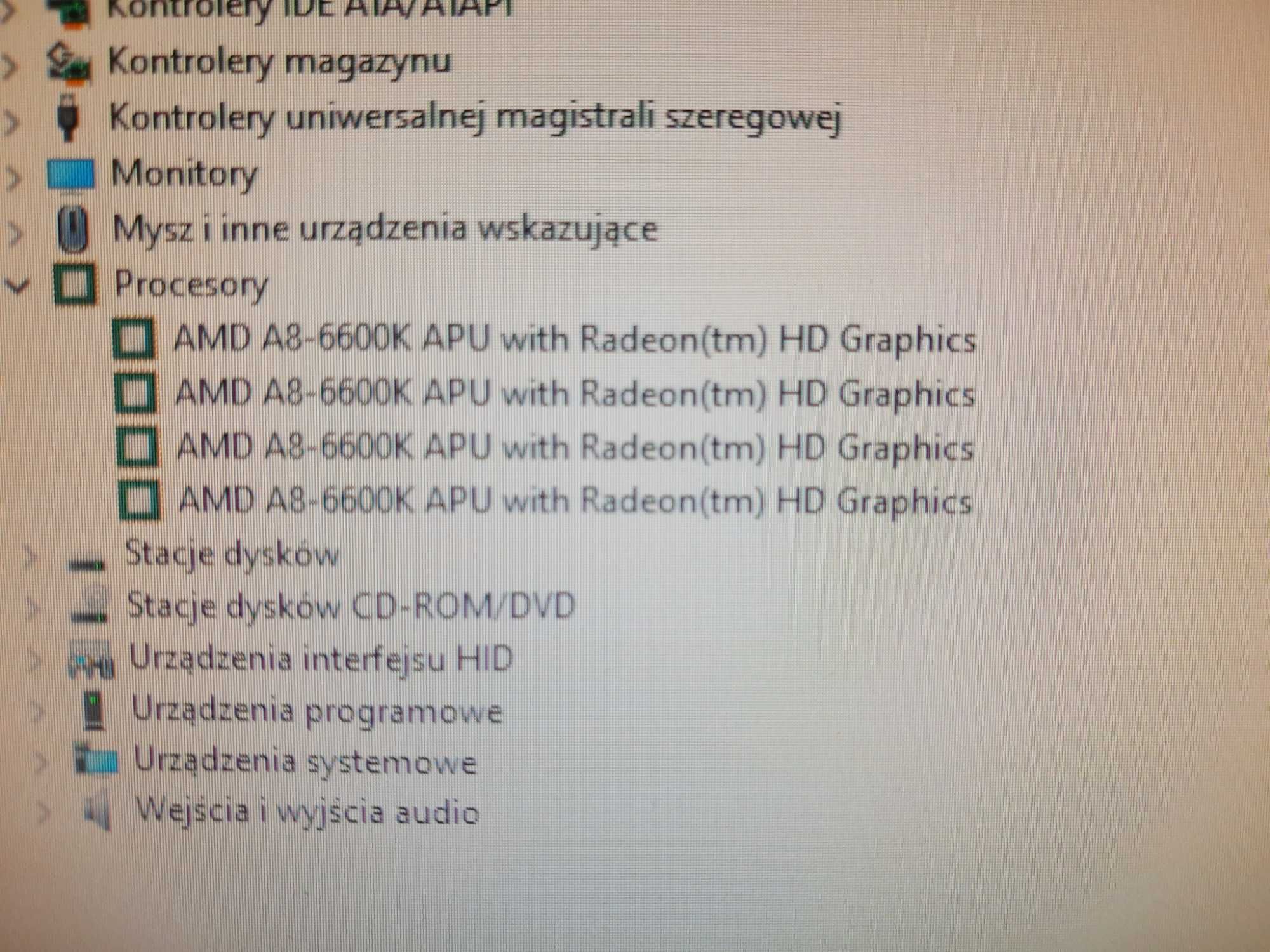 Komputer AMD A8-6600K 4x 4.5Ghz , 8Gb RAM