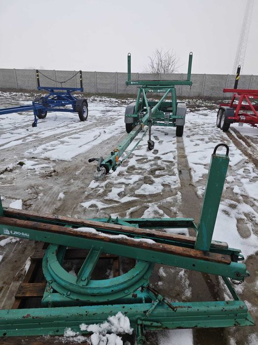 Przyczepa dłużycowa dłużyca Auwarter NL2,0T do stali drutu słupów M/17