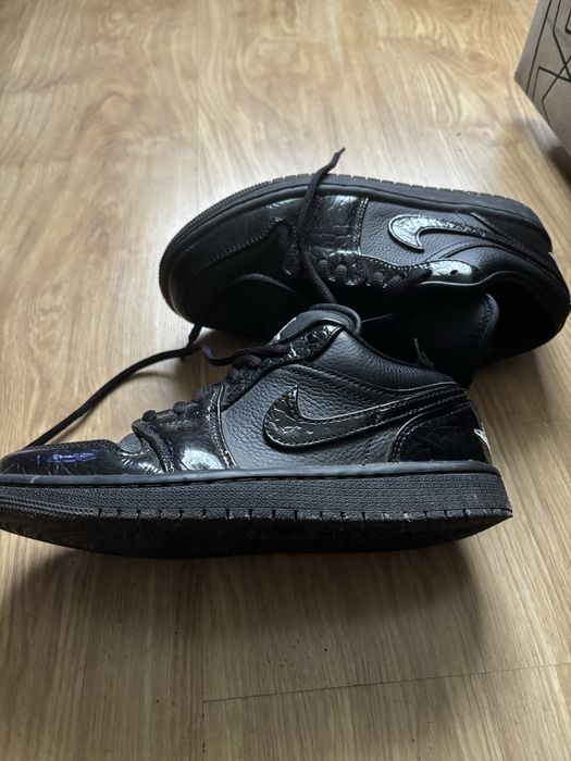 Buty Air Jordan 1 Low se „ Black Croc” rozmiar buta 36,5