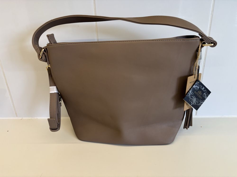 Torebka skórzana Wittchen new 39/30 casual dwa paski