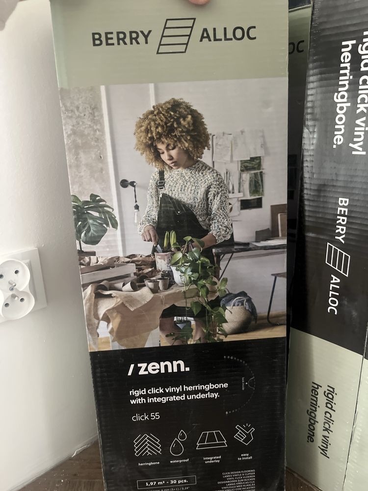 Panele Winylowe BerryAlloc Zenn Click Comfort 55 | PALERMO Jodełka