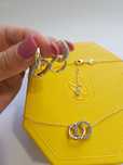 Сережки та кулон dextera swarovski