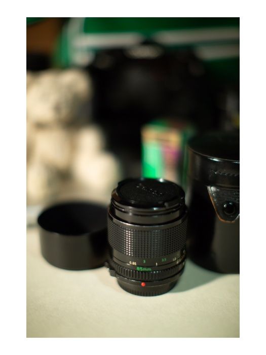 Canon FD 85mm F/1.8 Made in Japan Pro легендарный объектив