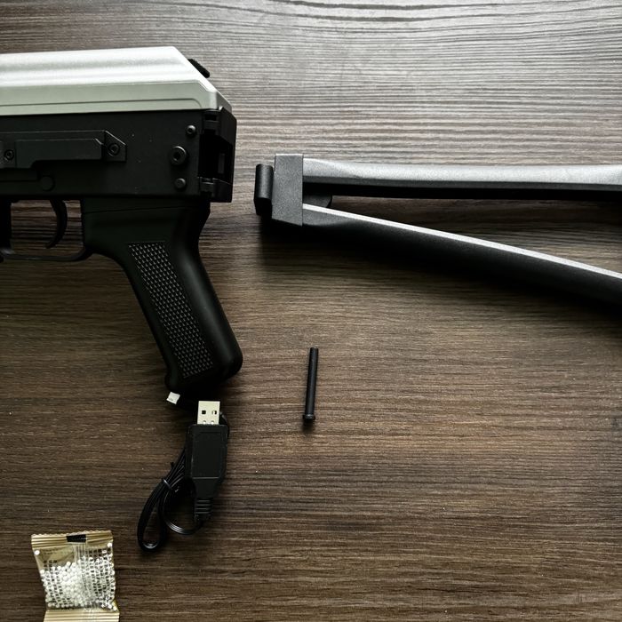 Професійний іграшковий автомат на орбізах АК-74U Орбіган