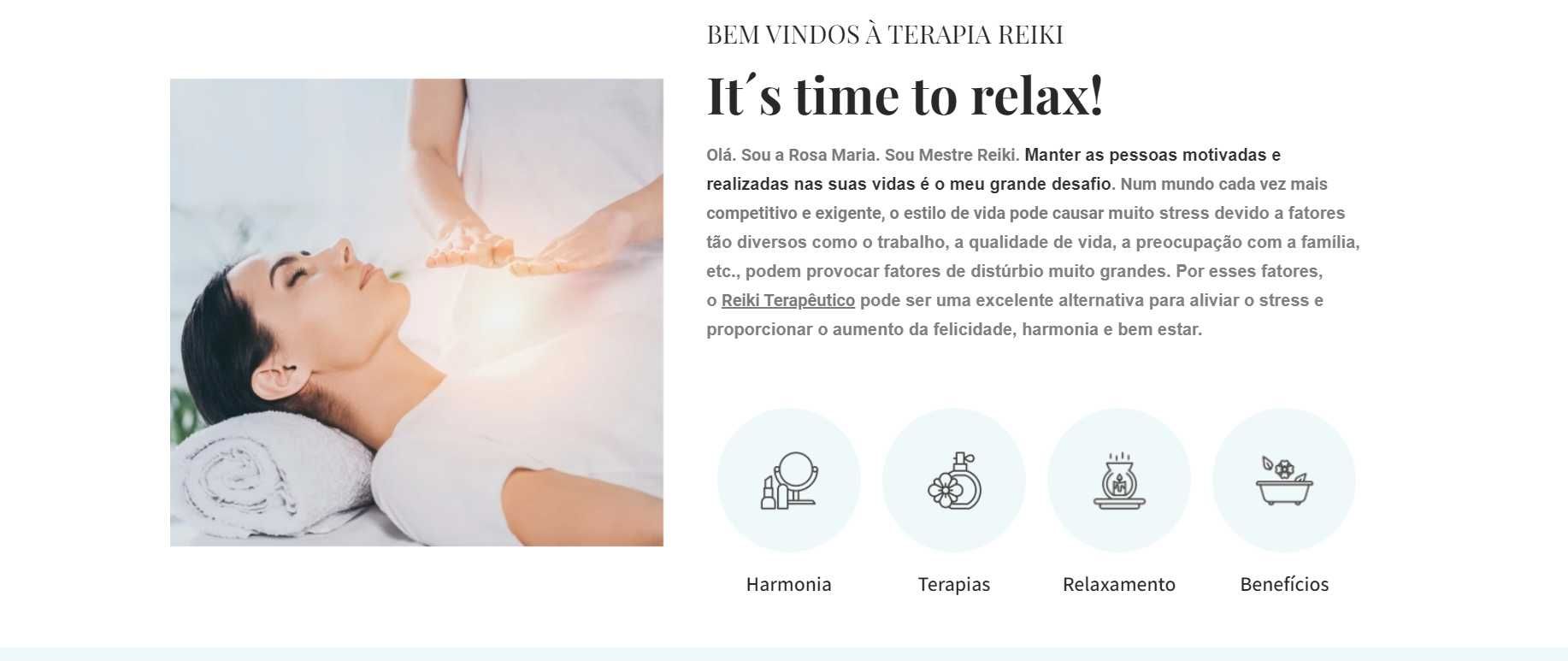 Terapia Reiki Auto Desenvolvimento