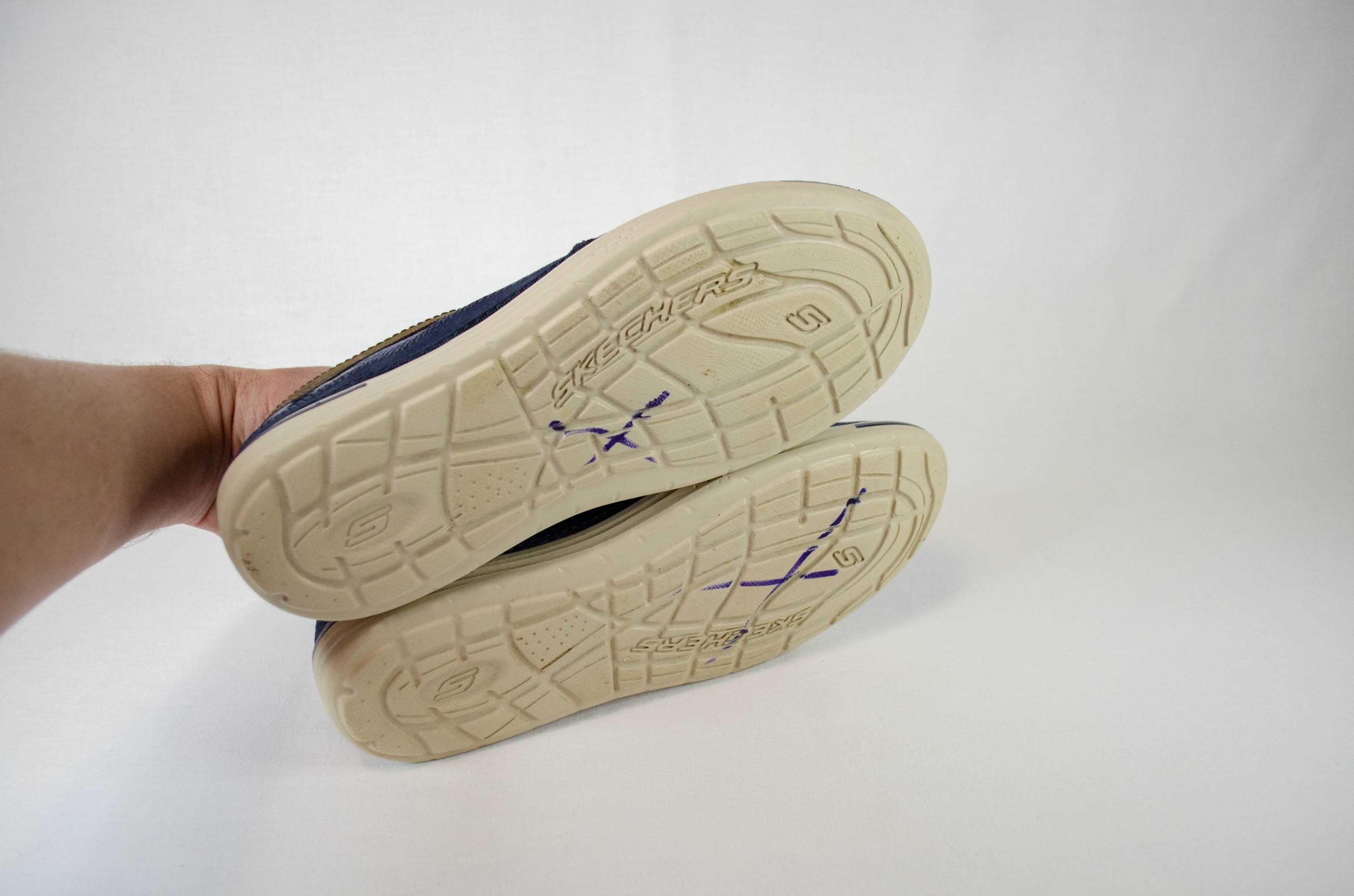 Skechers Мужские Кроссовки Слипоны Мокасины Оригинал! р. 41 26 см