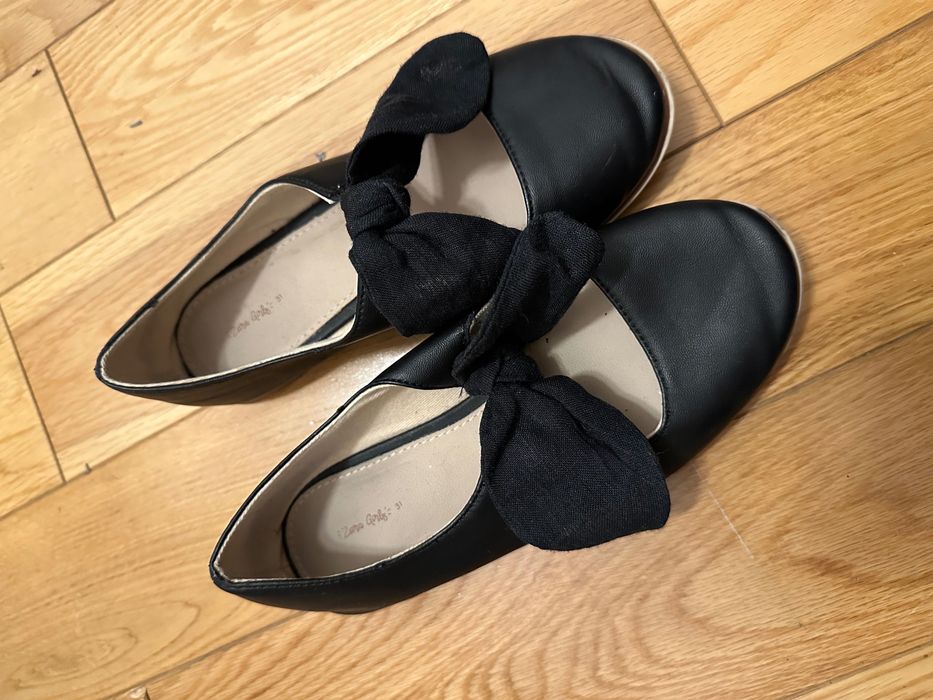 Balerinki czarne Zara, 31