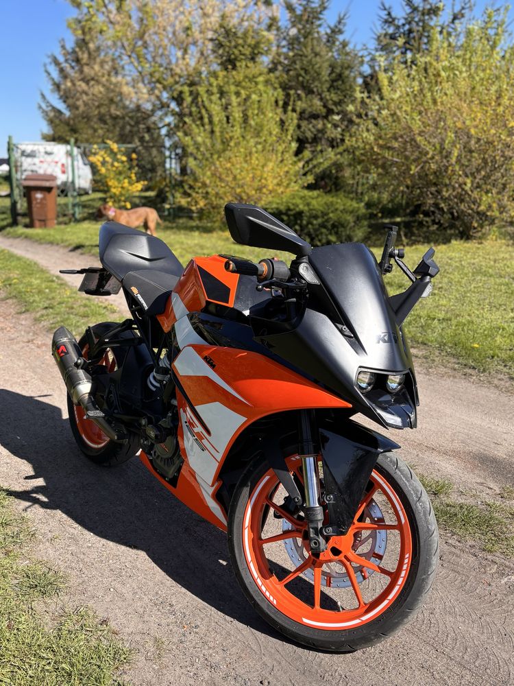 KTM RC 125, Akrapovic, 2018r. kat. B
