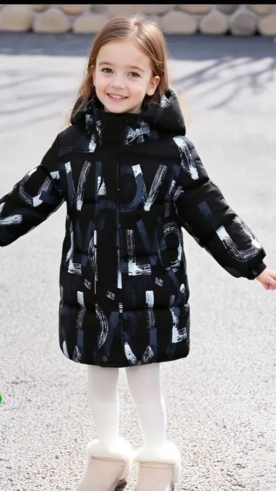 Зимове пальто оверсайз 110-120