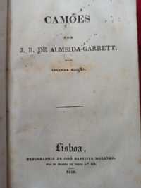 Almeida Garrett - Camões - 2 edição - 1839