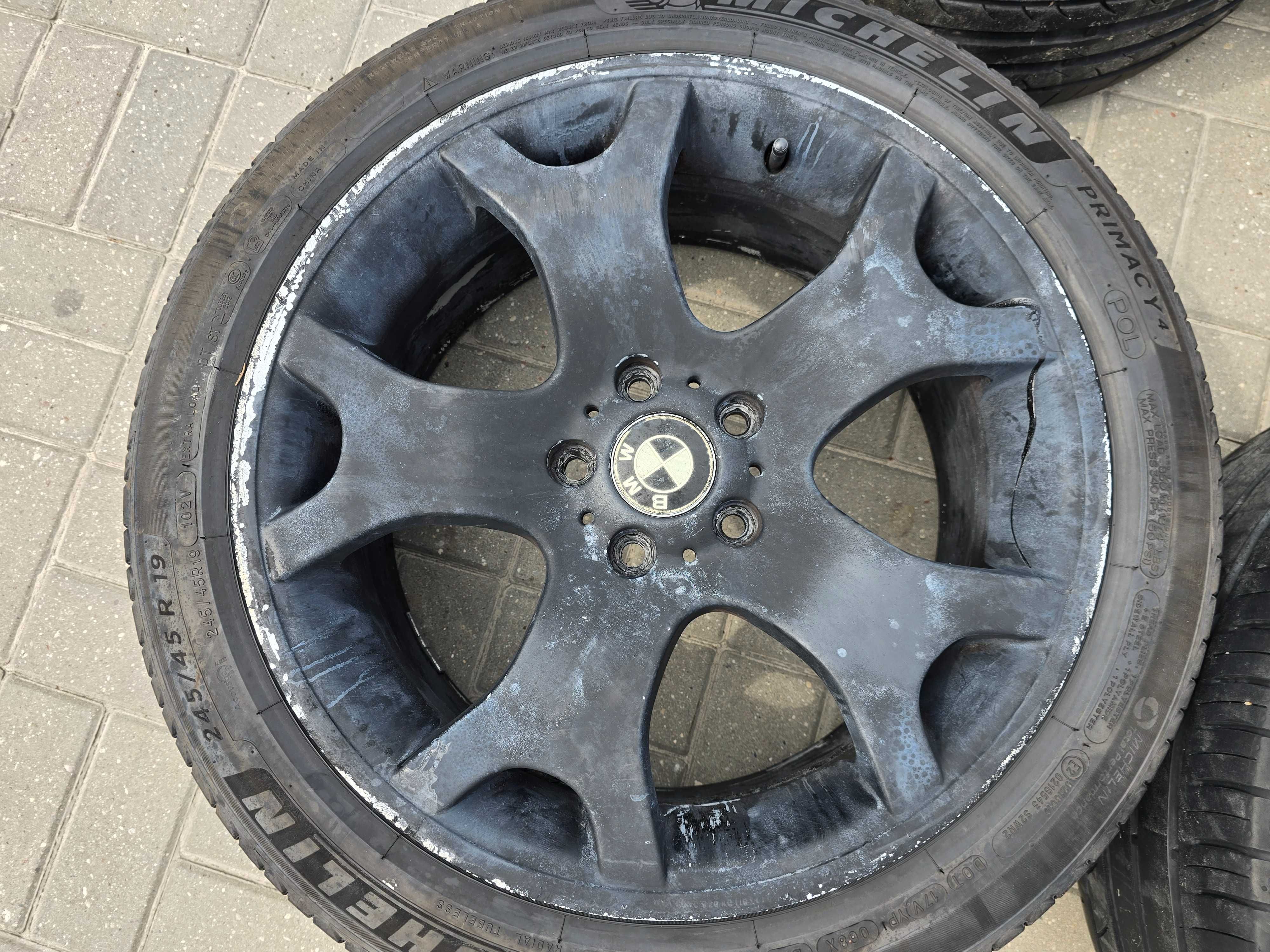 BMW X5 E53 Alufelgi 19" 5x120 9J/10J ET45/48 Styling 63 BORBET