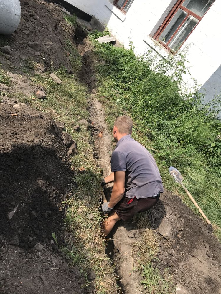 Криниці, траншеї, приямки, септики, доміки на криницю.