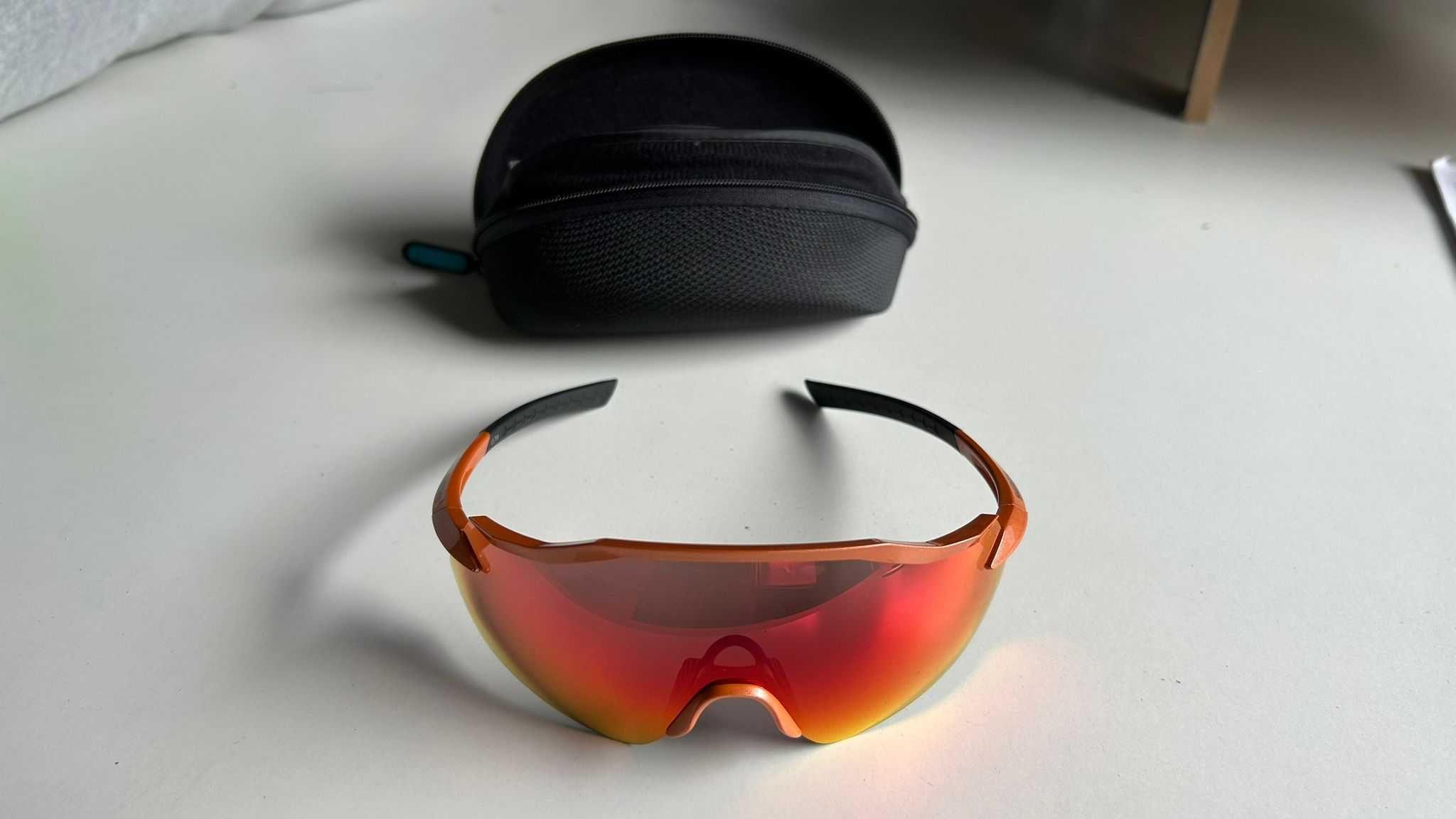 Nowe okulary kolarskie Shimano Equinox CE-EQNX4-RD