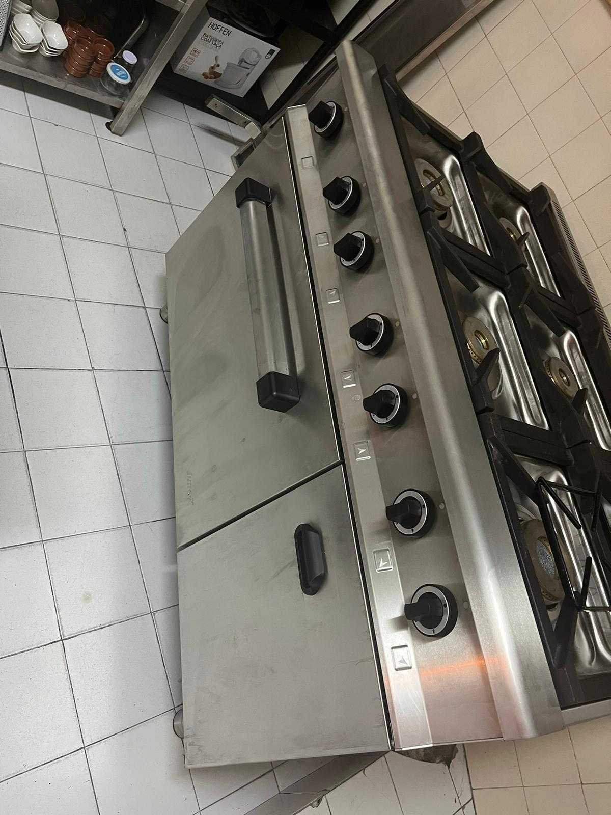 Fogão De 6 Queimadores Com Forno 2/1 - Gás Propano - Junex - 700