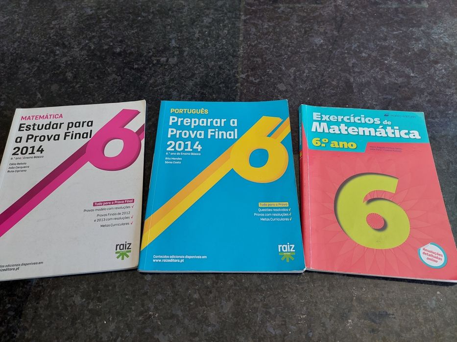Livros novos exercícios_6° ano