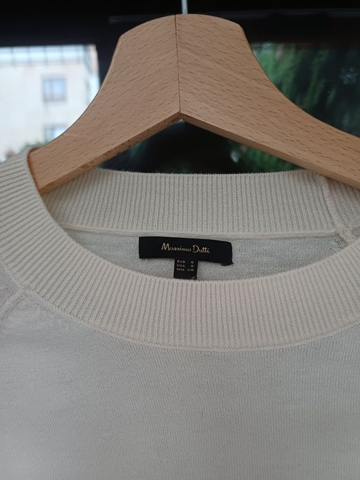 Sweterek massimo dutti z kaszmirem nowy S