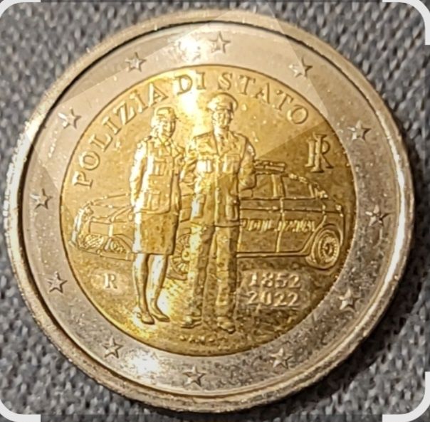 Moeda 2€, Itália 2022