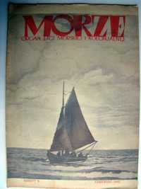 Morze - czerwiec 1933. Nr 6. Rok X. Organ Ligi Morskiej i Kolonialnej