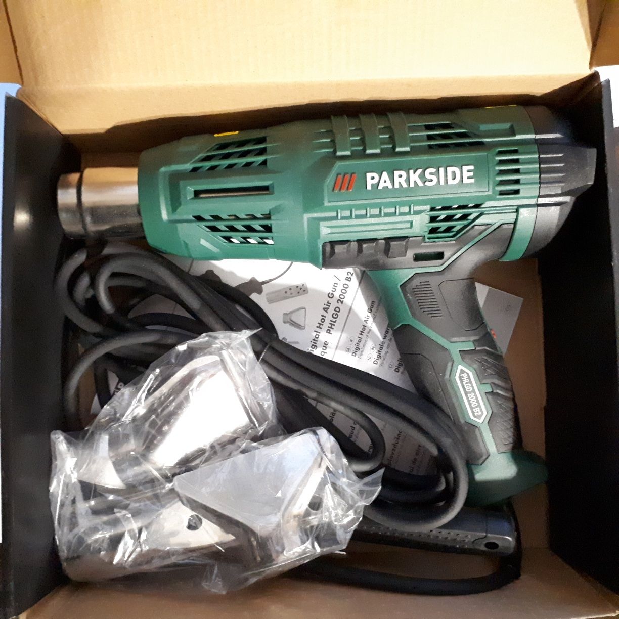 Будівельний промисловий фен  PARKSIDE PHLG 2000 F5 B4 2000 Вт.