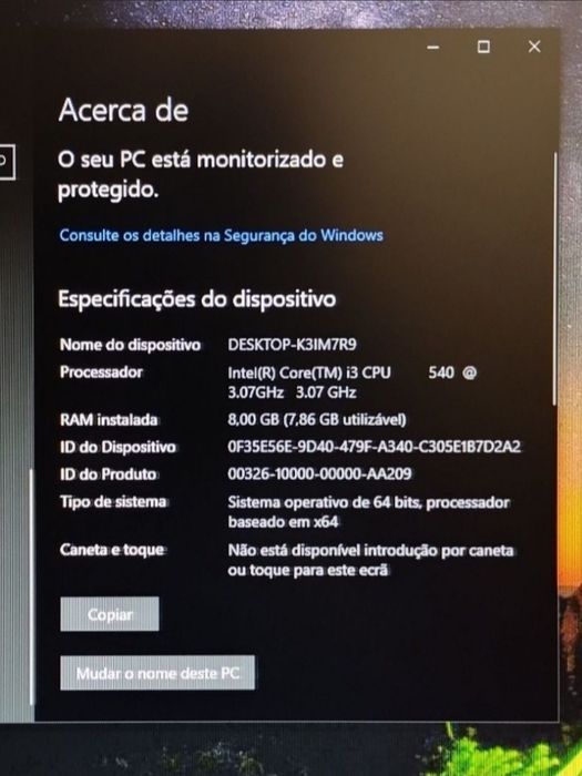 PC Completo + Windows 10 + Antivírus Avast