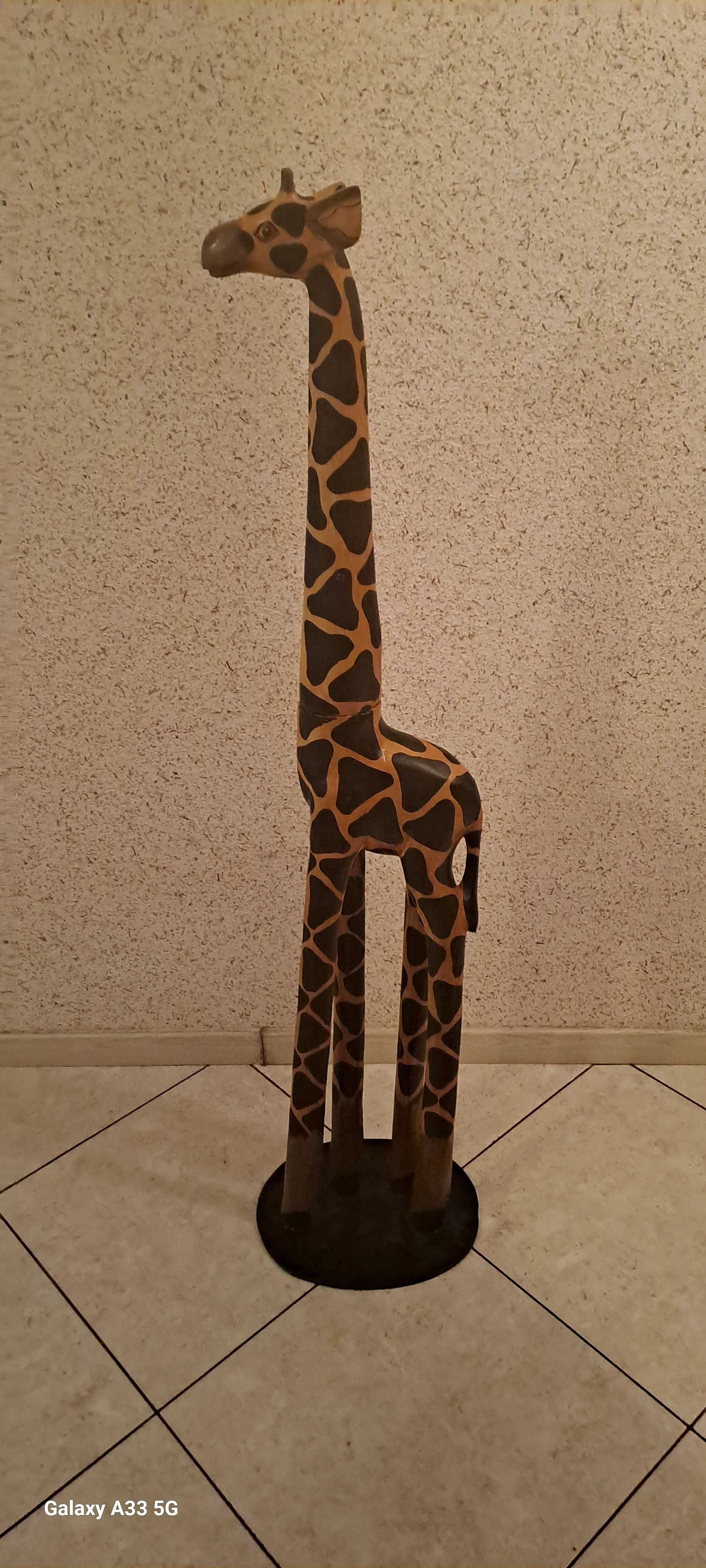 Żyrafa drewniana 120 cm