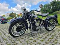Harley Davidson WLA rok 1942. Świetny stan, niezawodny.