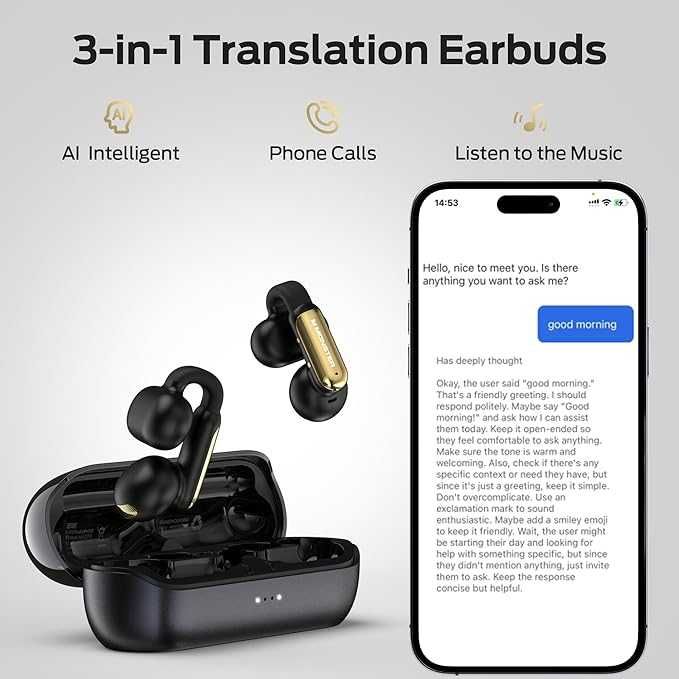 Słuchawki Monster bezprzewodowe douszne Bluetooth 5.4