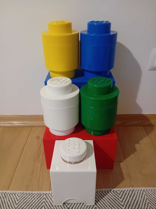 LEGO 7 pudełek na klocki