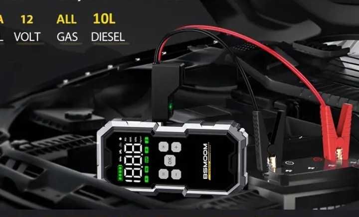 Booster bateria auto/ Arrancador/ Powerbank/ Lanterna led