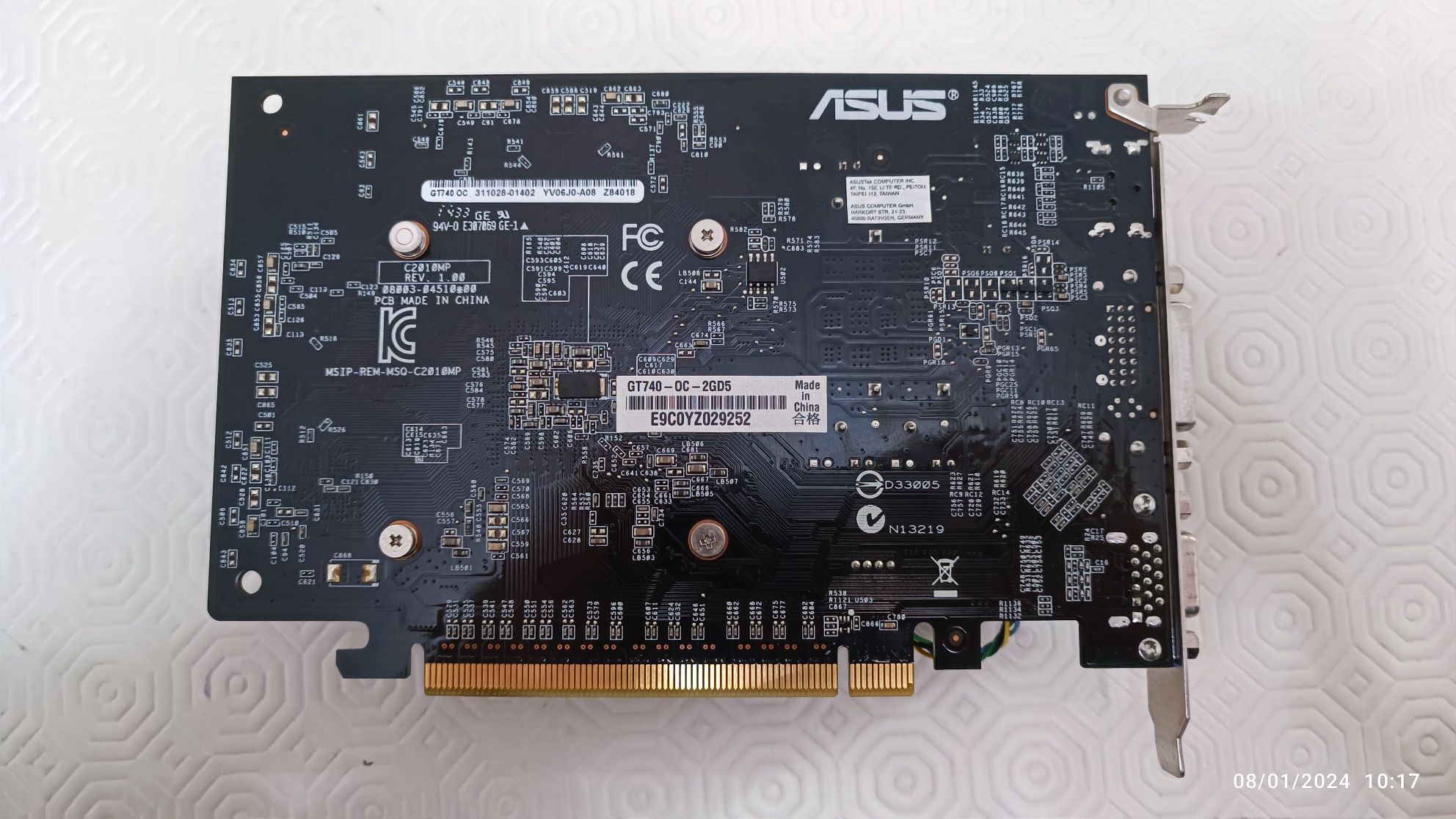 Placa gráfica ASUS - GT740 OC 2GB DDR5