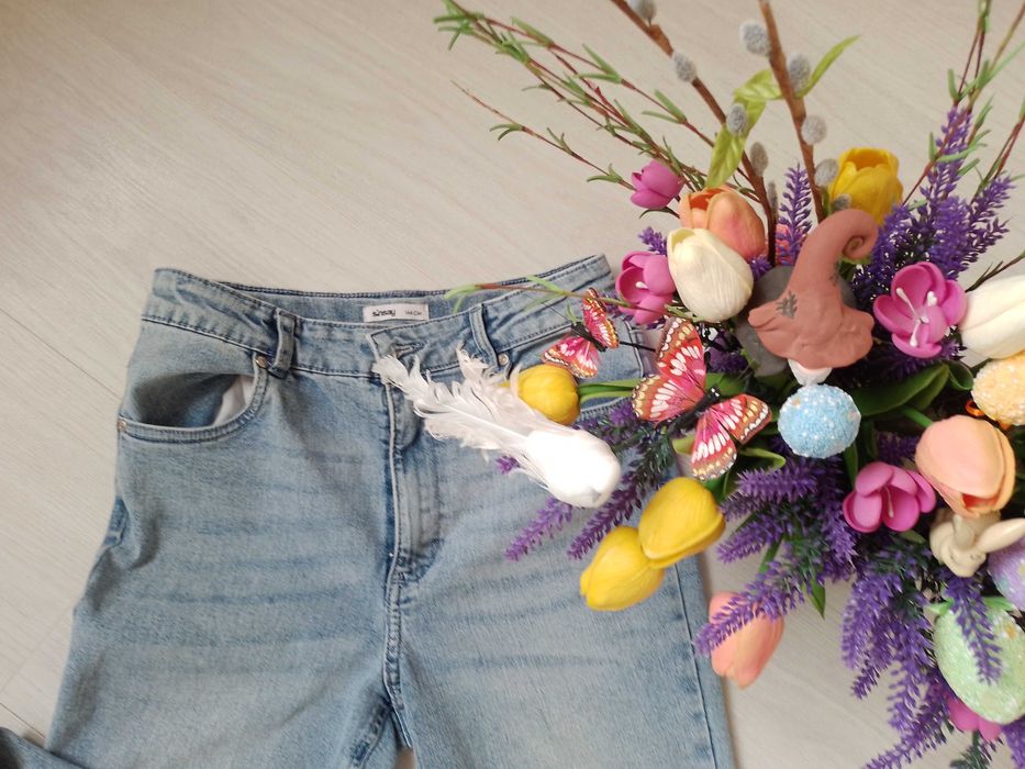 Джинси кльош від коліна sinsay