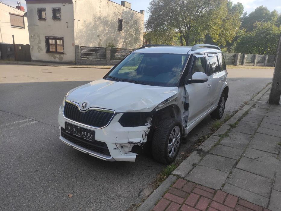 Skoda Yeti 1.2 benz,110koni automat dsg 2017r 199tys.km lekko uszk.jezdny wyposaż
