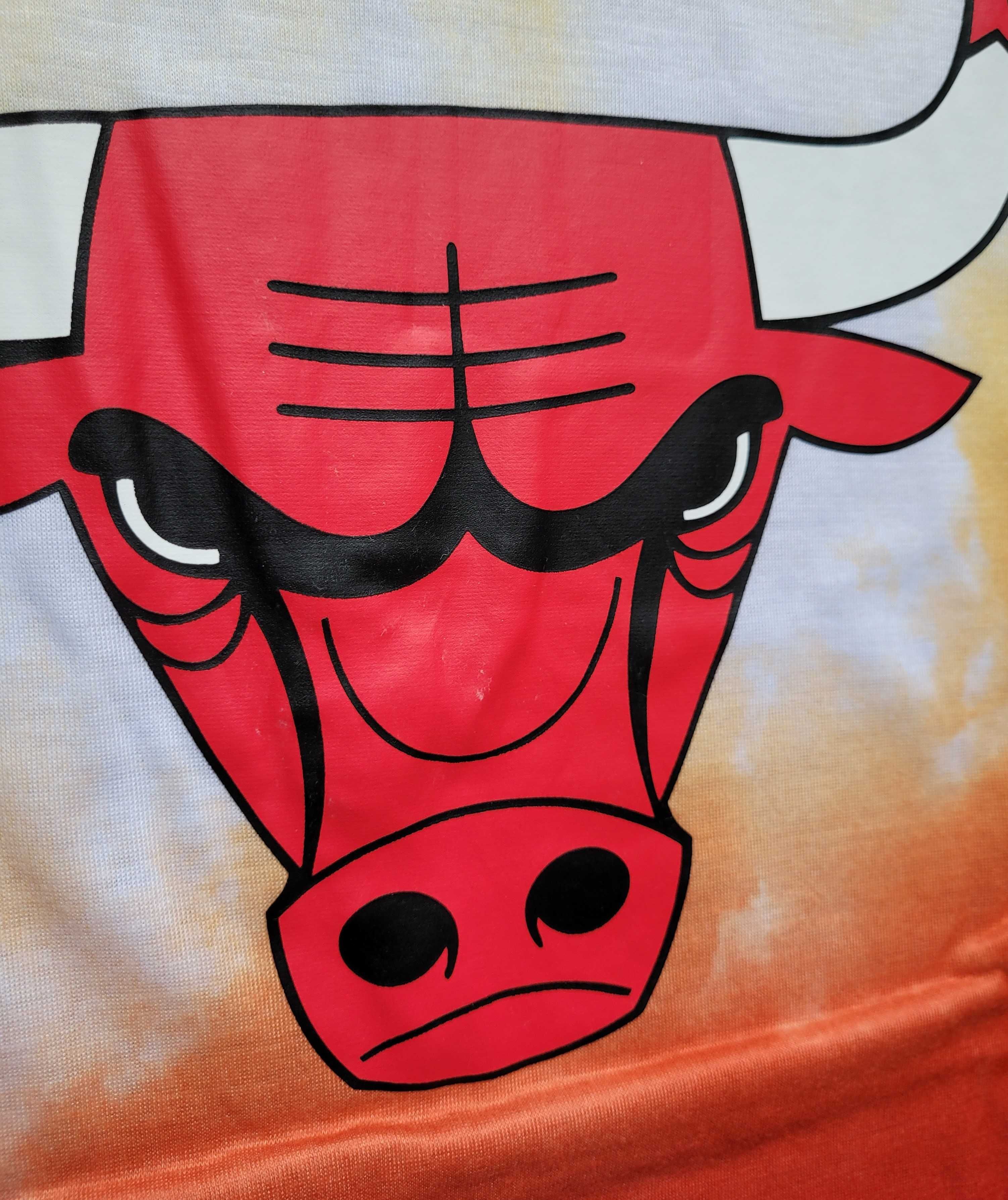 koszulka t-shirt New Era Chicago Bulls NBA M relaxed poliester NOWA