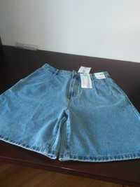 Szorty Bermuda Spodenki NOWE z metkami jeans Sinay Denim 4 kieszenie L