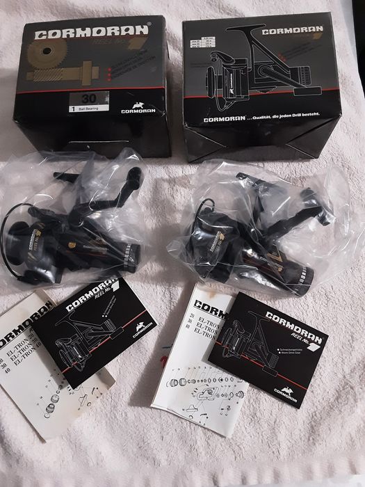2 Kołowrotki Cormoran reel NO 1 NOWE !