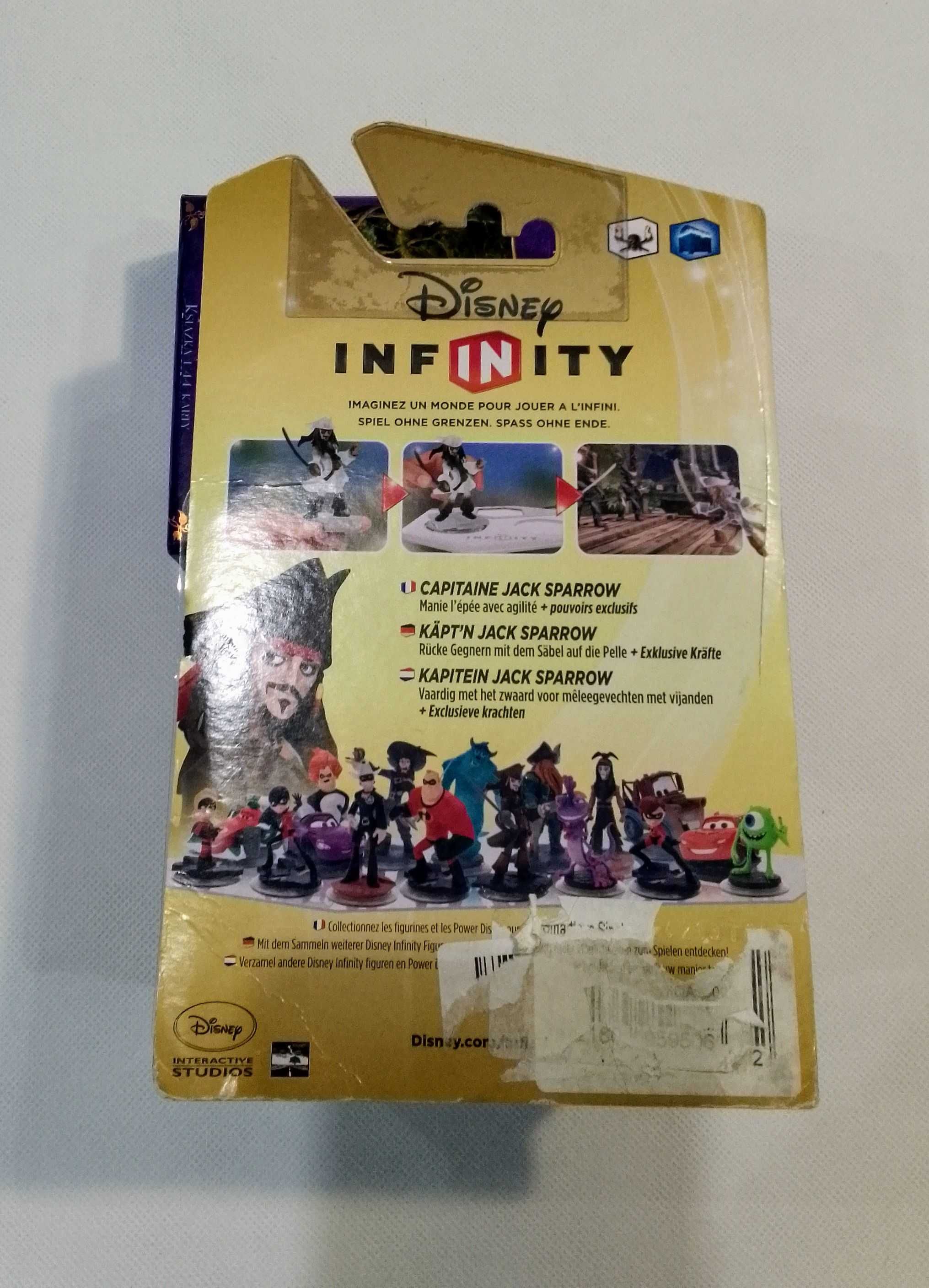 Figurka do gry Disney Infinity - Jack Sparrow Crystal - nowy