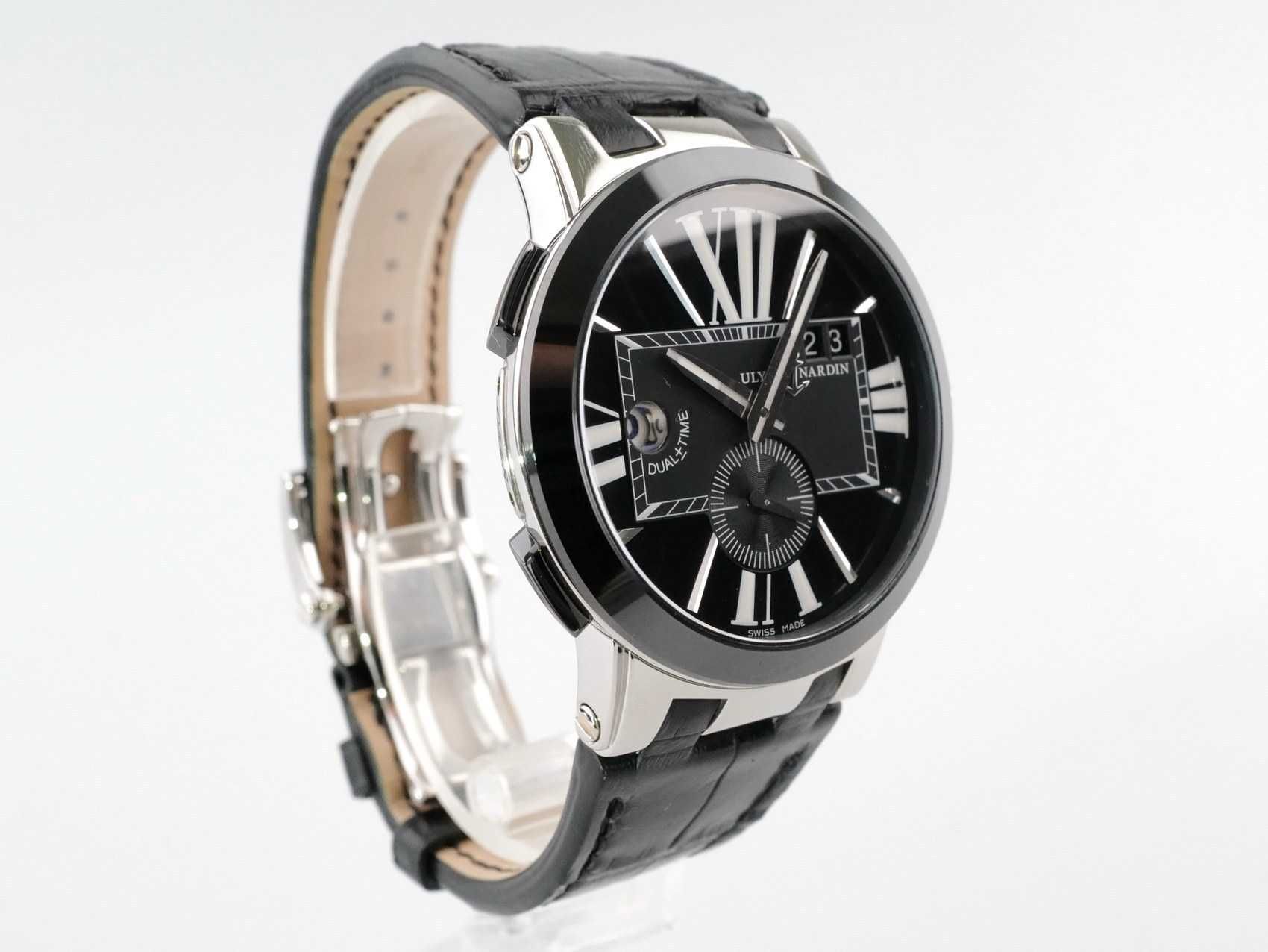 Ulysse Nardin Executive Dual Time Black