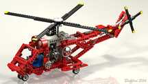 Lego Technic 8856 z instrukcją.