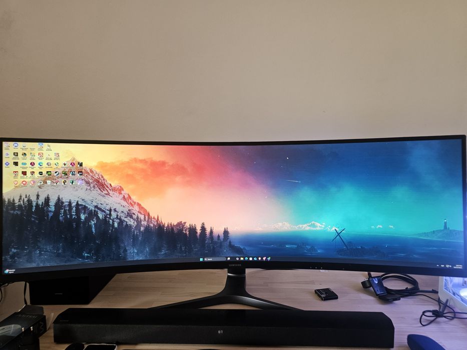 Monitor Samsung 49" ultra wide