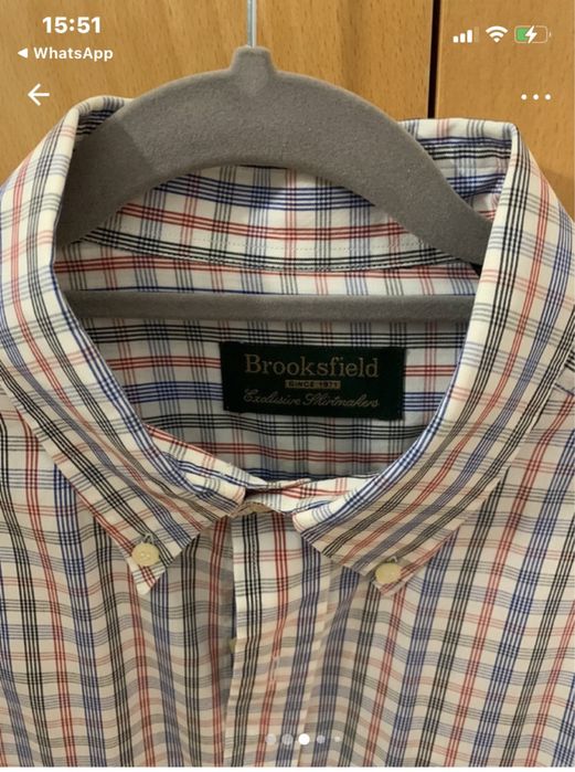 Camisa homem . Marca Brooksfield