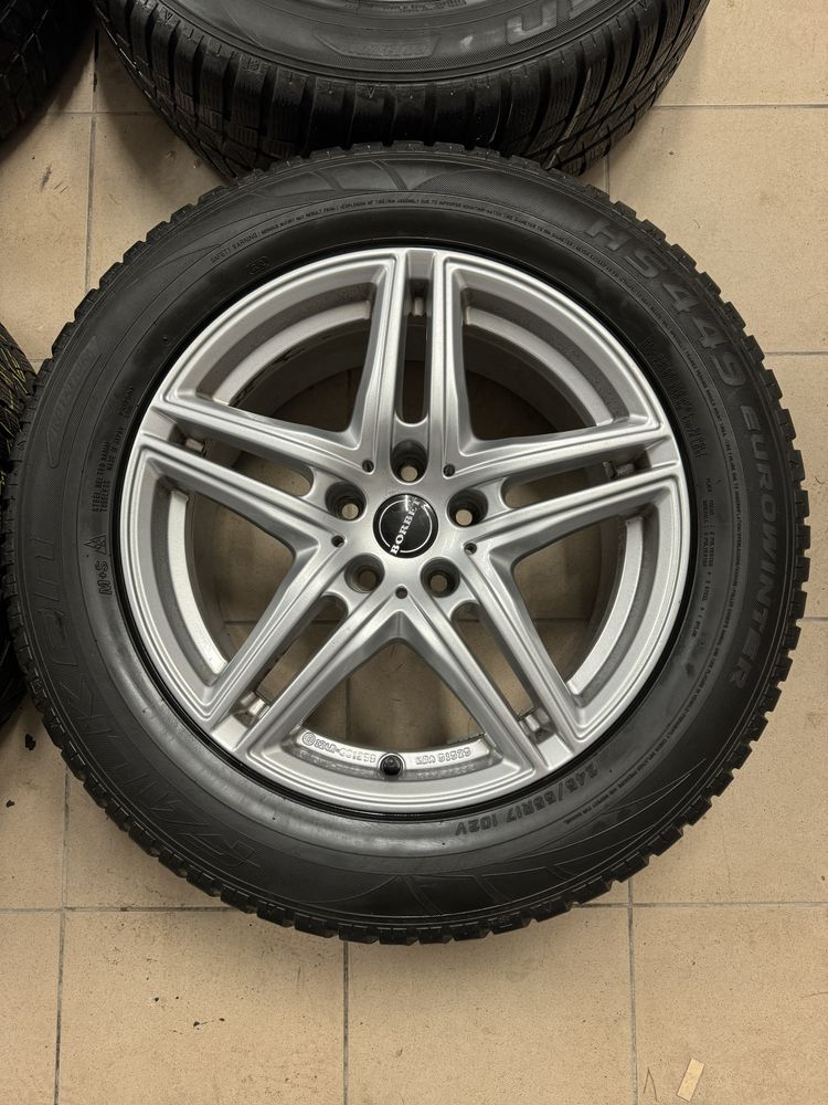 Koła BMW Audi 5x112 Borbet 17” Falken 245/55 zamiana 5x120