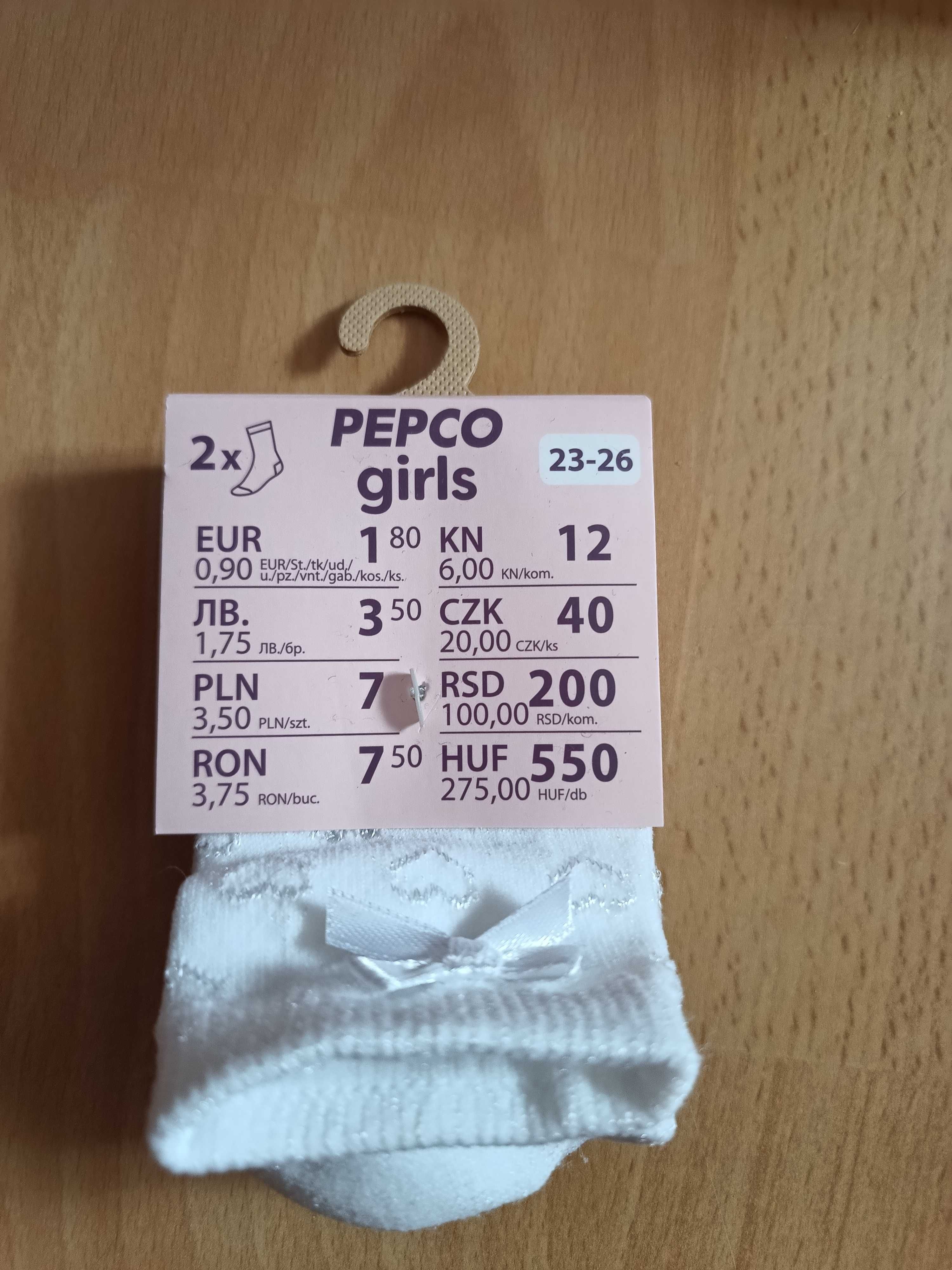 Skarpetki 2 pary 2pak skarpety 23-36