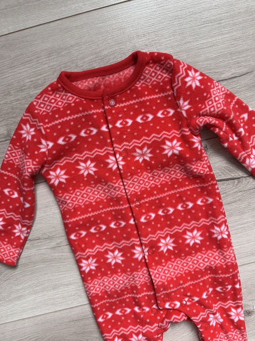 Новогодний флисовый человечек f&f до 3 месяцев