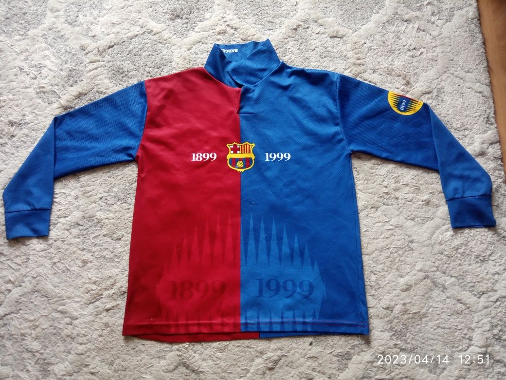 Koszulka Jari Litmanen FC Barcelona pamiątkowa stulecie kolekcjonerska