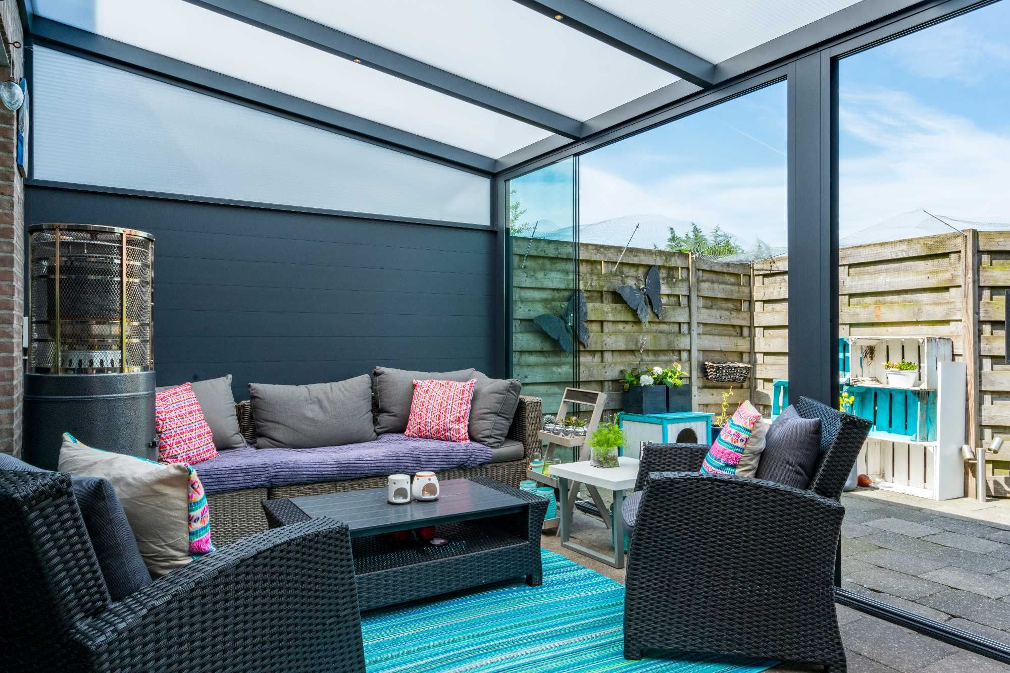 Pergola Ogrodowa Tarasowa Wiata ALTANA Aluminiowa Zadaszenie Tarasu