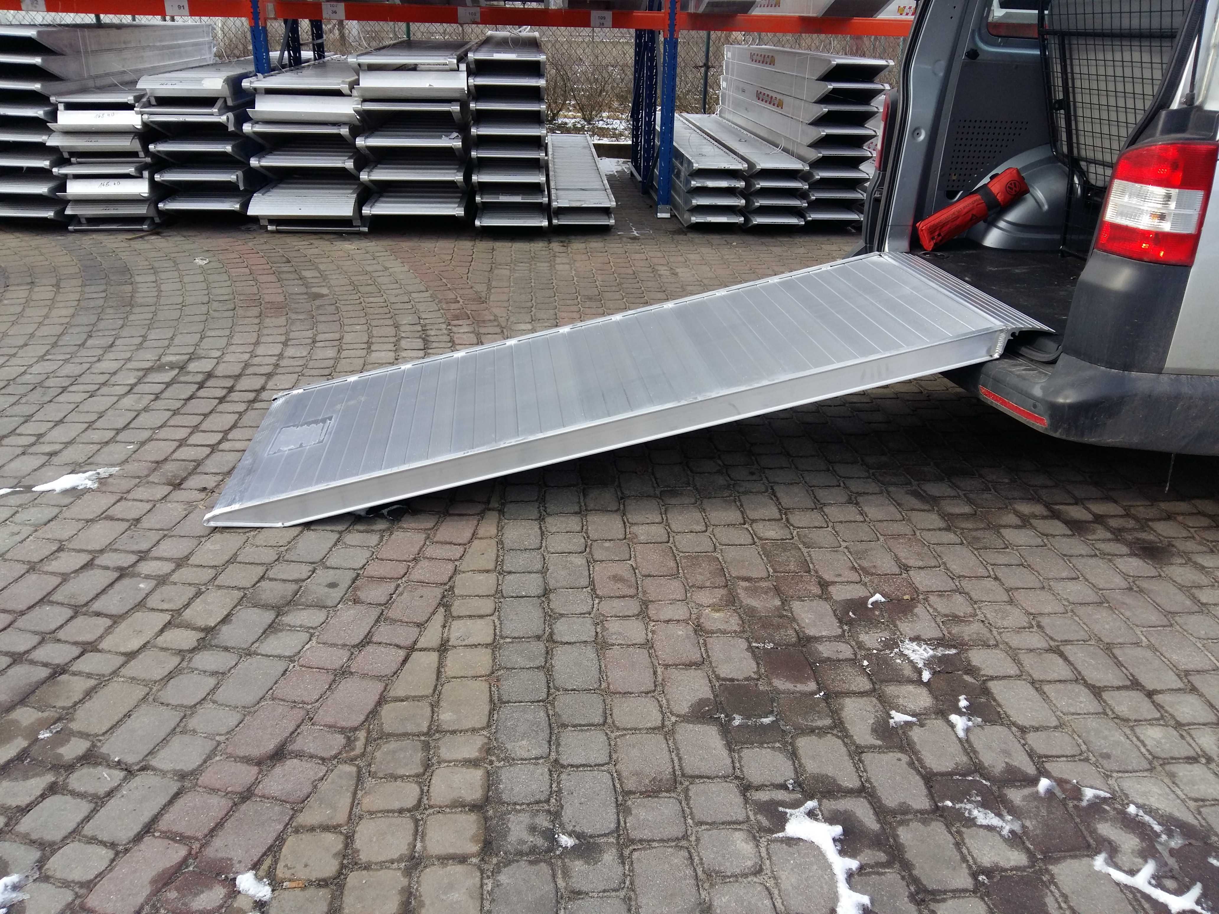 Najazdy Aluminiowe 2,5m do 1800kg szybka wysyłka