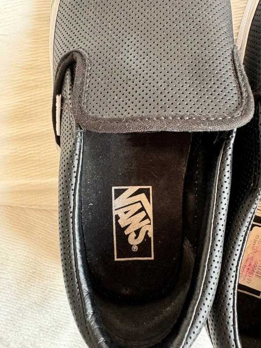 Buty Vans czarne jak nowe 40,5 oryginalne męskie unisex